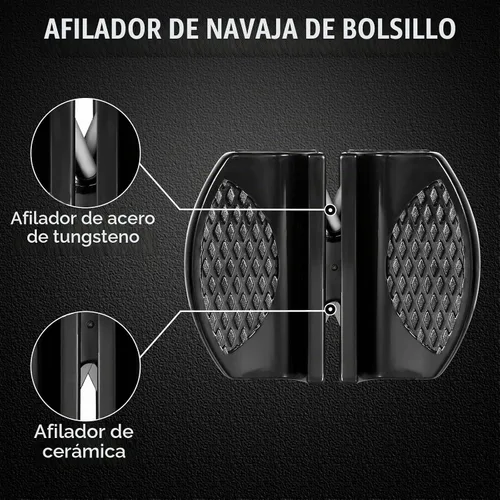 Vista 6 de Sidomma Juego de 2 cuchillos de filete de pesca de acero inoxidable de 6.5 pulgadas para filetear, equipo de pesca, juego de herramientas de pesca
