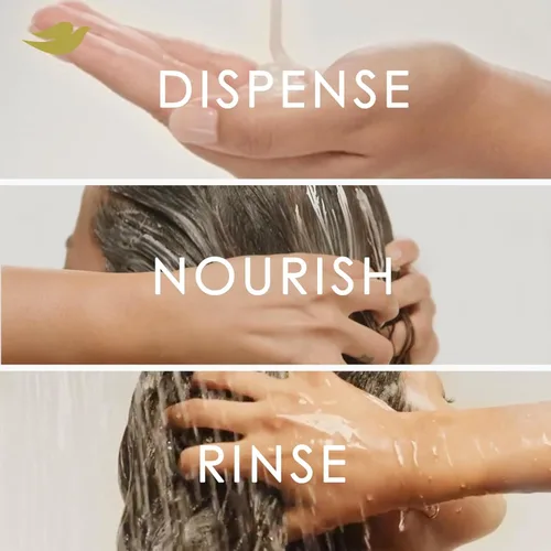 Vista 14 de Dove Acondicionador de coco e hidratación para cabello seco con tecnología de cuidado de bio-proteínas y aceite de coco, 28 onzas líquidas