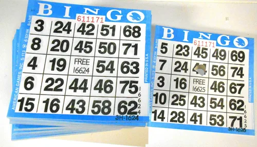Vista 6 de Tarjetas de Bingo Pushout (500 ct)-Seleccione el color a continuación