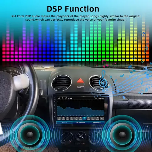 Vista 5 de 2+64G Carplay - Radio inalámbrica para coche Android para VW Beetle 2004-2010, pantalla táctil de 9 pulgadas con Android Auto/DSP/UI