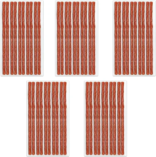 Vista 8 de Paquete de 30 cuerdas para tapones de neumáticos sin cámara de 7.9 Marrón