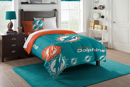 Vista 72 de Northwest NFL Unisex-Adult Comforter and Sham Set Safety