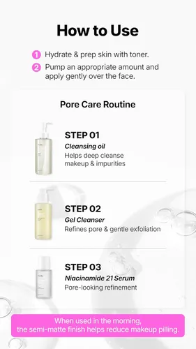 Vista 8 de starlike Suero de poros al 21% de niacinamida I 1.69 fl oz (1.7 fl oz) I Suero facial hidratante y equilibrante de aceite I Suero facial calmante