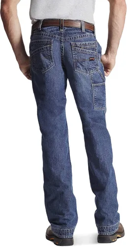 Vista 3 de Ariat Pantalones de mezclilla de corte relajado para botas FR M4 para hombre