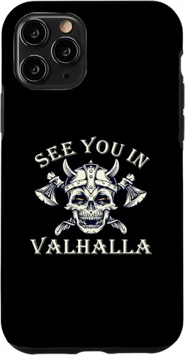 Vista 10 de iPhone 15 Viking Odin Ragna Nos vemos en el caso de los Vikingos de Valhalla