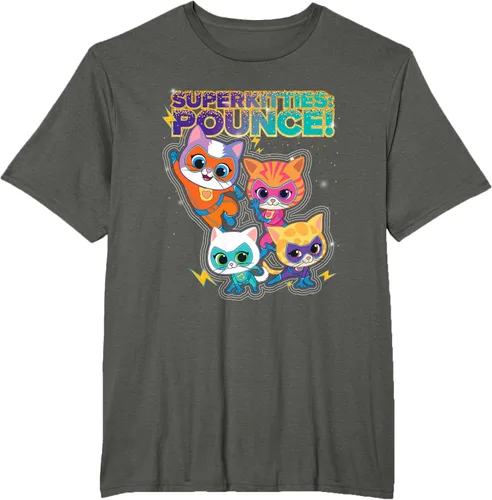 Vista 8 de Disney Junior SuperKitties Pounce! Camiseta de equipo completo, talla S