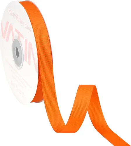 Vista 106 de VATIN Cinta de Grogrén Negra, 1-1/2" x 50 Yardas Continuas, Cinta de Grogrén de Poliéster Negra, Usar para Lazos de Bricolaje, Accesorios