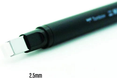 Vista 4 de Tombow Borrador de soporte, Mono Zero Square Shapre Negro (EH-KUS11)