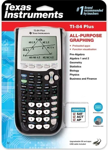 Vista 4 de Texas Instruments TI-84 Plus – Calculadora gráfica (84PL/CLM/1L1/B)