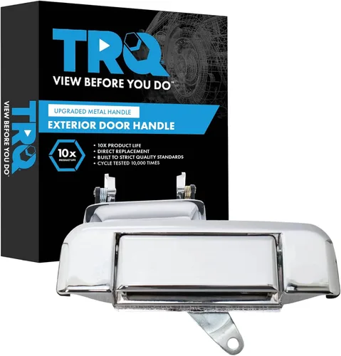 Vista 40 de TRQ Manija de compuerta trasera reforzada de metal cromado compatible con Dodge Ram 1500 2009-2010 2010 2500 3500 2011-2012