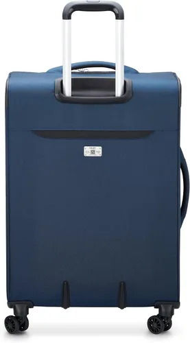 Vista 6 de DELSEY PARIS Sky Max 2.0 Softside - Maleta expandible con ruedas giratorias, Azul, Sky Max 2.0 Softside - Maleta expandible con ruedas giratorias
