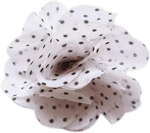 Vista 63 de YYCRAFT Paquete de 30 diademas de flores de gasa de 2 pulgadas, color rosa bebé