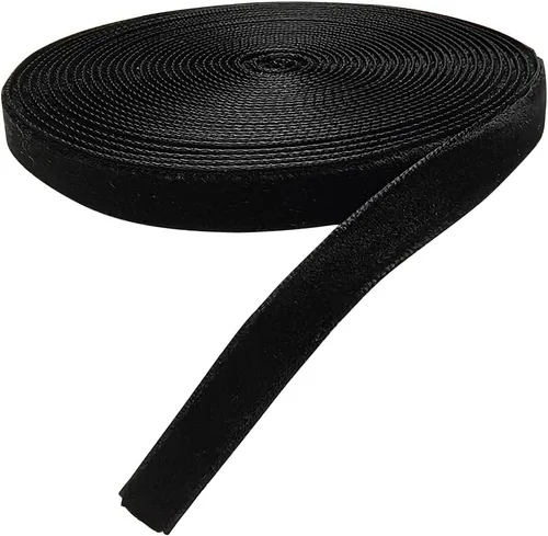 Vista 5 de Chenkou Craft 5 yardas de cinta de terciopelo para decoración navideña y embalaje artesanal
