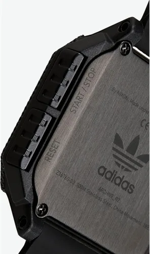 Vista 4 de Adidas Archive R2 Reloj digital para hombre con pulsera de silicona Z16760-00
