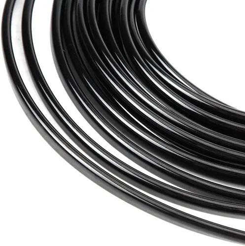 Vista 9 de 19.7 ft 19.7ft Negro Puerta De Coche Moldeado Trim Strip Scratch Guard Protector Cover (Negro)
