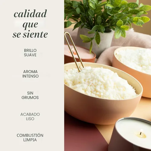 Vista 5 de Hearth & Harbor Cera de soja orgánica para hacer velas, suministros de fabricación de velas naturales de 2 libras, sin cera de abejas, sin parafina