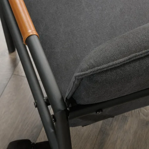 Vista 9 de Sauder Boulevard Cafe - Sillón de metal, acabado gris carbón