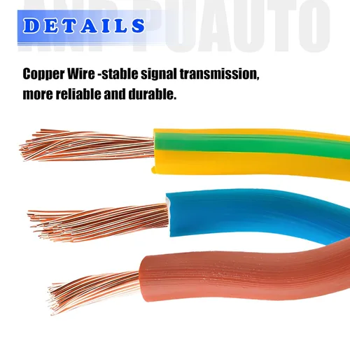 Vista 6 de 2 adaptadores de espejos de remolque para Ford F250 F350 F450 F550 Super Duty Truck 1999-2007 Conversión Espejos Arnés Conector de cableado