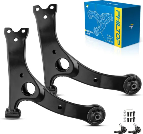 Vista 100 de PHILTOP 6 piezas de brazo de control delantero inferior con barra estabilizadora de rótula para Nissan Rogue 2014-2020 Rogue Sport 2017-2022 Qashqai