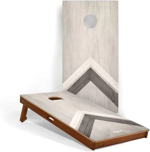 Vista 9 de Elakai Retro Woody Series - Tableros de cornhole de alta calidad regulación 2x4