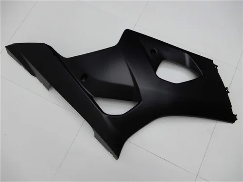 Vista 5 de Carenado de carrocería negro mate de plástico apto para 2003 2004 GSXR 1000 Inyección ABS Nuevo Aftermarket Kit Kit de carrocería GSXR-1000 03 04
