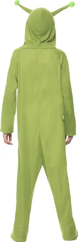 Vista 3 de Smiffys - Disfraz de alienígena verde unisex