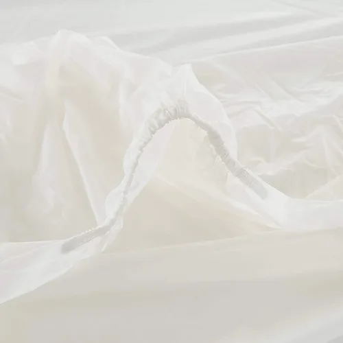Vista 6 de Bargoose Funda de colchón ajustable Protector de cama de vinilo Protege contra plagas y líquidos Barrera contra alérgenos y ácaros del polvo