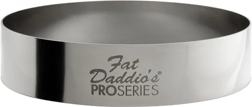 Vista 18 de Fat Daddio's Anillo redondo de acero inoxidable para pasteles y pastelería, 3 x 2 pulgadas