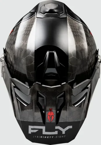 Vista 3 de Fly Racing Trekker Conceal Casco (negro/gris/blanco, talla XL)