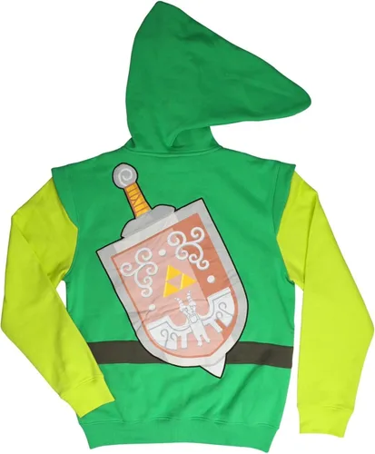 Vista 5 de Nintendo Link Sudadera con capucha para hombre