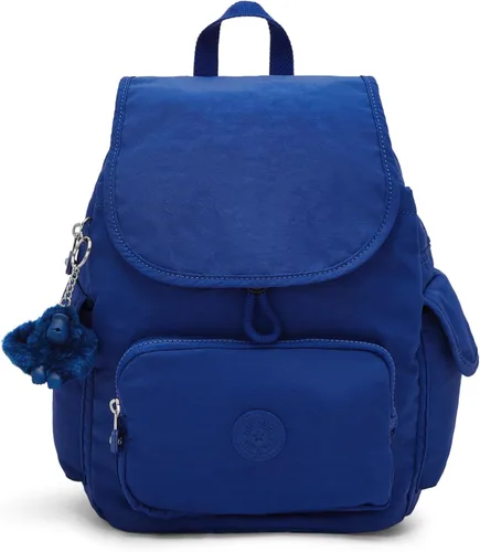 Vista 40 de Mochila pequeña Kipling City Pack para mujer, mochila ligera y versátil para el día, Negro (Black Noir), Pequeño