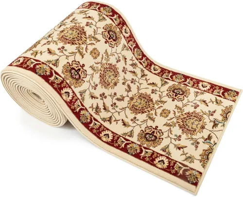 Vista 2 de Well Woven alfombra para pasillos de tamaño personalizable, elige el tamaño que quieras, Sultan Sarouk, oriental, estilo persa tradicional, de 27