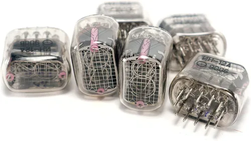 Vista 7 de 6 unids/lote NOS Vintage NEON Nixie tubo IN-12 IN-12A