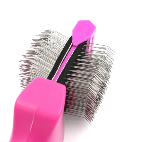 Vista 7 de Groomer Essentials Cepillo flexible deslizante - Firma simple/media