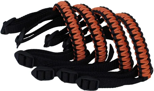 Vista 19 de BubbasGarageTv - Asas de agarre Paracord para Jeep Wrangler JL y Jeep Gladiator JT (negro)