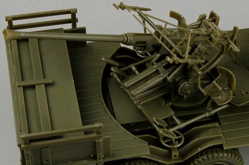 Vista 11 de Hobby Boss GMC Bofors - Kit de construcción de modelo de vehículo de pistola de 1.575 in