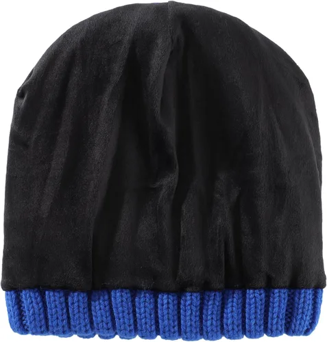 Vista 4 de Home Prefer Gorro de invierno para hombre, gorro de punto de vellón, gorro cálido para hombre y mujer