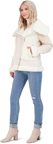 Vista 7 de TAHARI Saylor Mixed Media - Abrigo acolchado para mujer