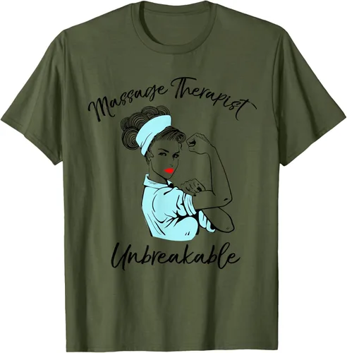 Vista 27 de Camiseta de masaje irrompible para terapeuta de masaje, Blanco, S