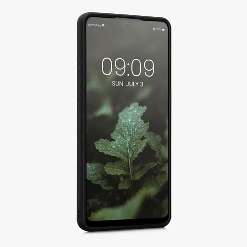 Vista 2 de kwmobile Funda de madera real compatible con Xiaomi Redmi Note 11 Pro/Note 11 Pro (5G) / Note 12 Pro (4G), funda de madera dura con parachoques