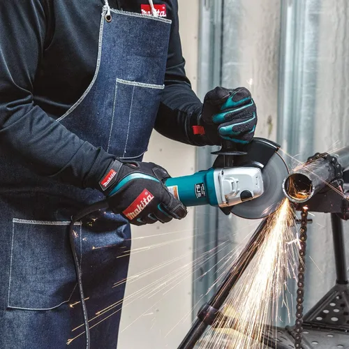 Vista 6 de Makita 9566CV SJS - Amoladora angular de alta potencia de corteapagado
