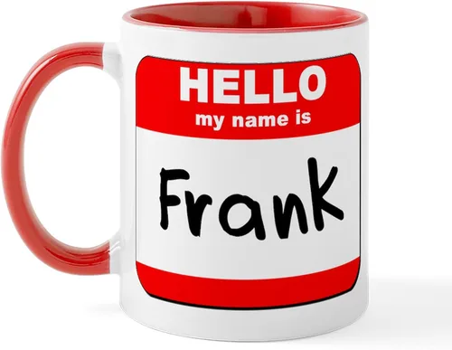Vista 22 de CafePress Taza de café de cerámica con texto en inglés «Hello My Name Is Mary», de 11 oz (11.0 fl oz)