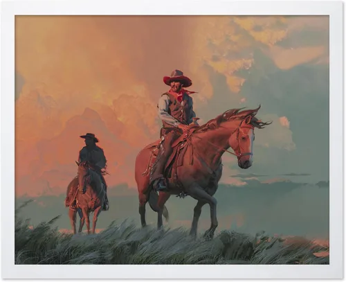 Vista 51 de Poster Master Vintage A Mexican Vaquero Print – Póster retro de vaquero – Arte occidental – Diseño de pared del salvaje oeste – Regalo para hombres
