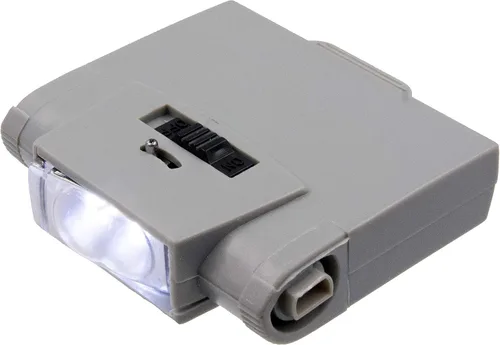 Vista 6 de Zega Crafts - Lupa para diadema con 3 lentes de aumento de profundidad múltiple y luz de trabajo desmontable