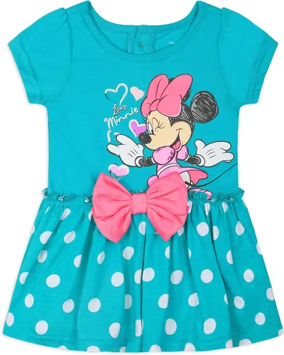 Vista 4 de Disney Vestidos de Minnie Mouse Rock The Dots para bebé niña (paquete de 2)