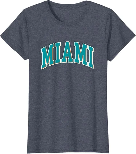 Vista 47 de Miami - Hometown Pride - Diseño retro - Camiseta clásica