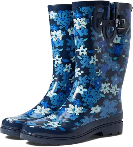 Vista 4 de Western Chief Botas de lluvia altas estampadas para mujer