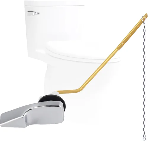 Vista 13 de Kit de repuesto de manija de inodoro de metal universal de montaje lateral compatible con American Standard/Mansfield/Gerber/TOTO/Kohler inodoro