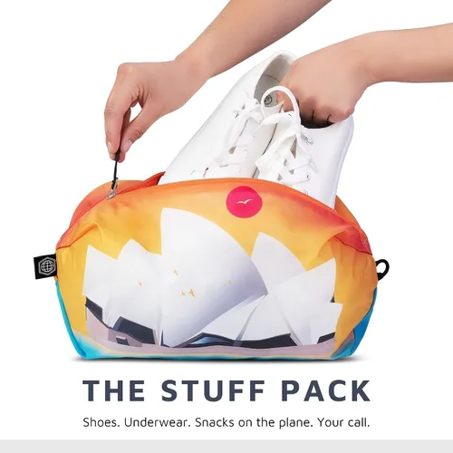Vista 5 de TRIPPED Travel Gear - Cubos de equipaje grandes para viajes, juego de 7 piezas organizadores de equipaje ultraligeros, expandiblesbolsas