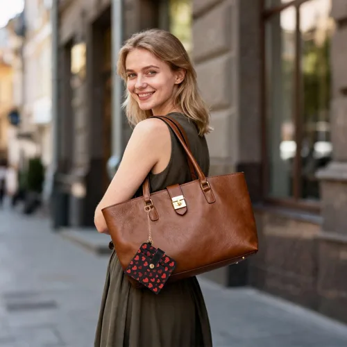 Vista 6 de Red Heart Black - Cartera para mujer, con bloqueo RFID, pequeña, delgada, tarjetero, plegable, compacta, de piel sintética, con bolsillo